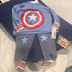 Captain America Baby Boy 2 Piece